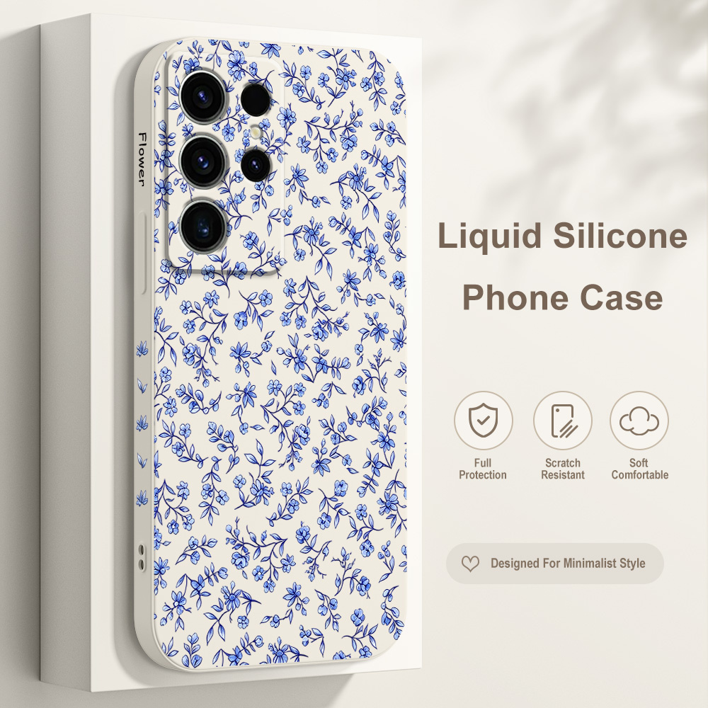 غطاء هاتف بتصميم زهور ملتوية ل - مراجعة Samsung Galaxy S24 وسعره